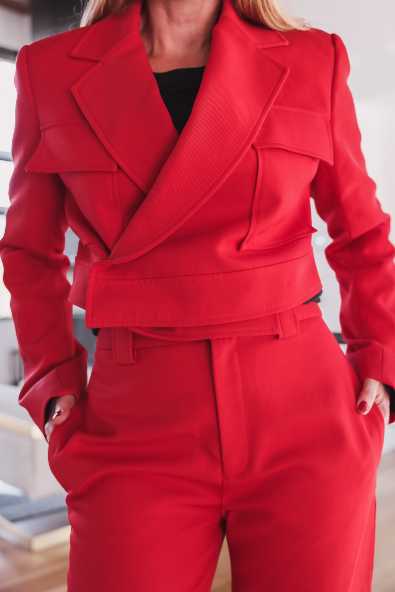 A.L.C Red Jacket