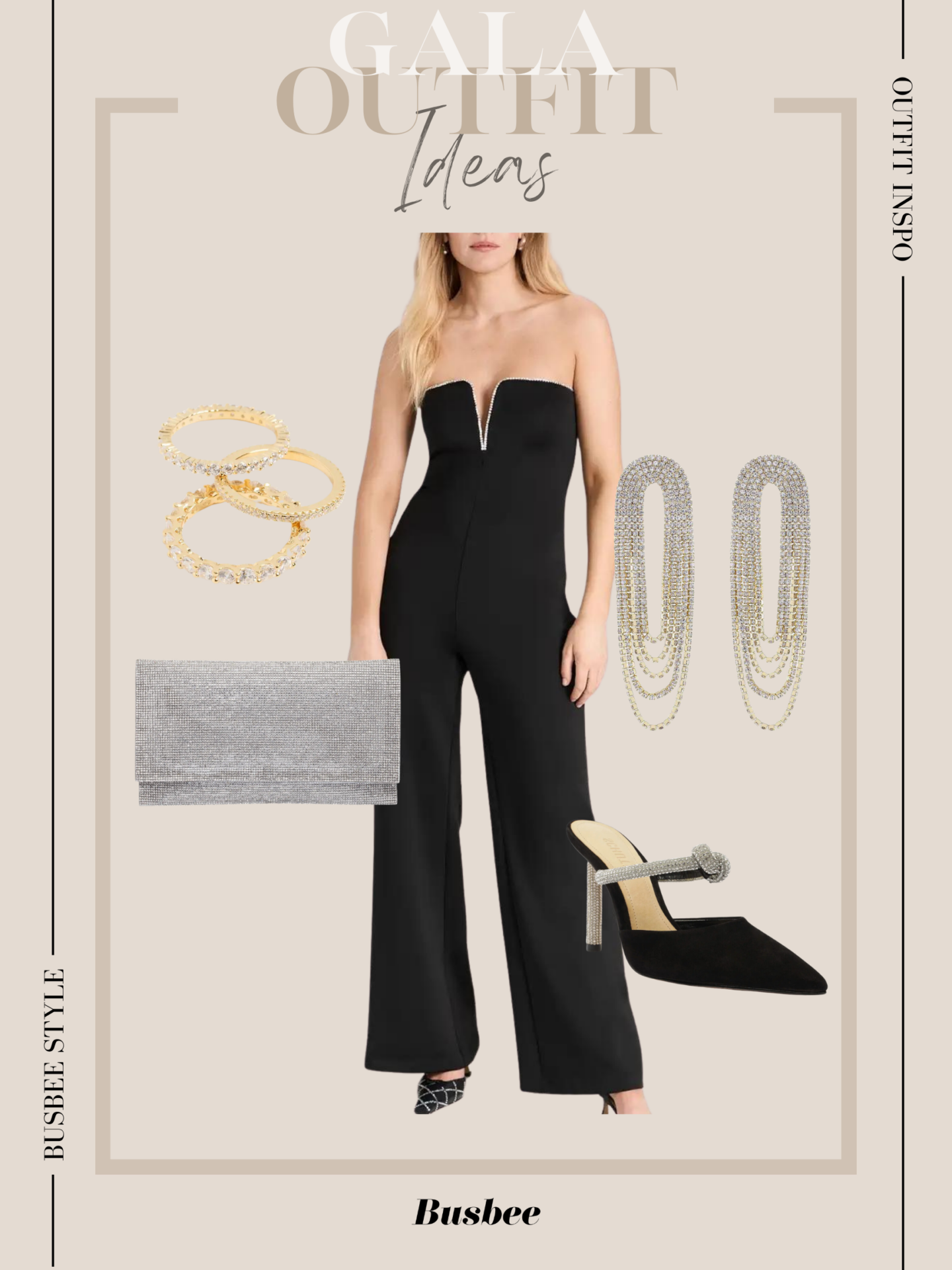 Crystal V Jumpsuit | What To Wear To A Gala