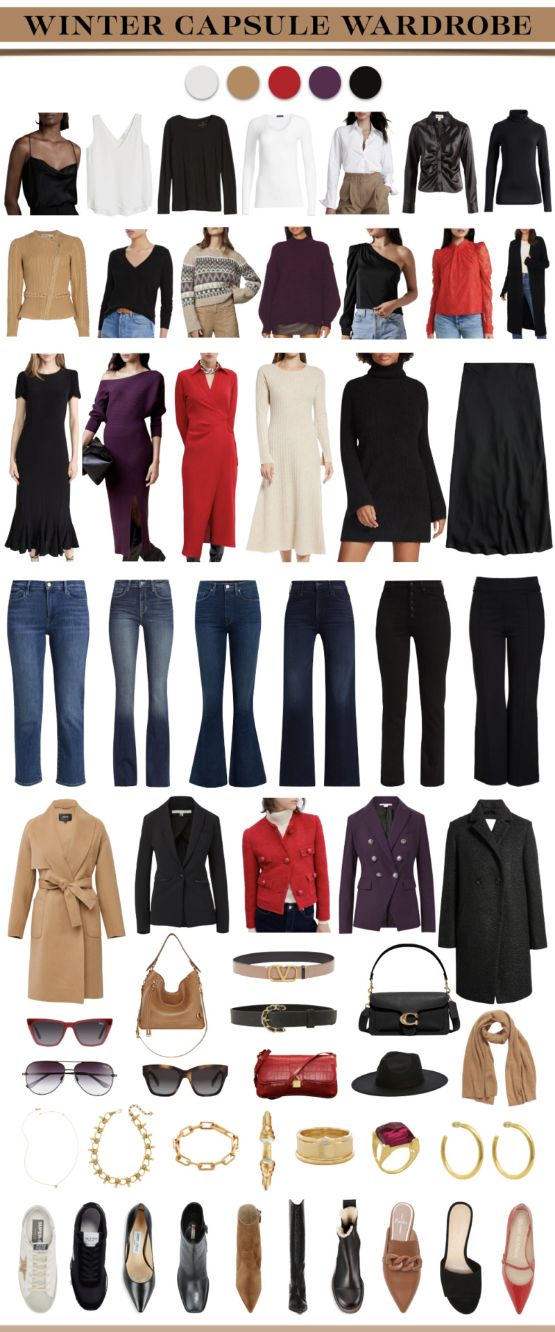 Winter Capsule Wardrobe Basics