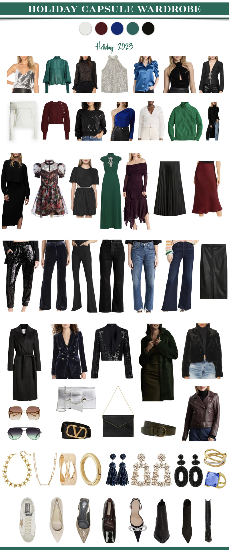 Holiday Capsule Wardrobe 2023