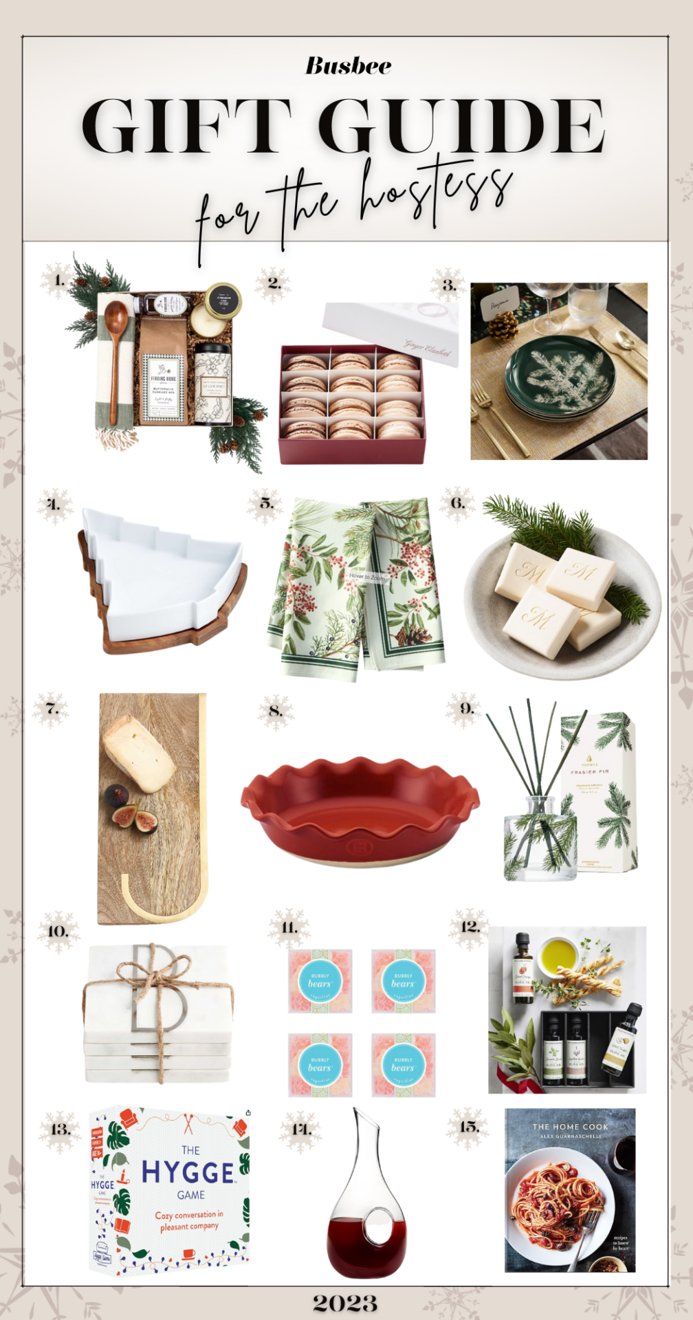 Gifts for the hostess, Erin Busbee, Busbee Style